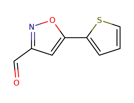 5-(2-Thienyl)-3-isoxazolecarbaldehyde , 90%