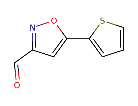 Molecular Structure of 465514-11-8 (5-(2-THIENYL)-3-ISOXAZOLECARBALDEHYDE)