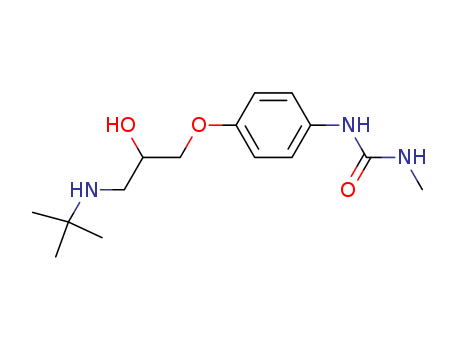 3-[4-[2-HYDROXY-3-(TERT-BUTYLAMINO)PROPOXY]PHENYL]-1-METHYL-UREA