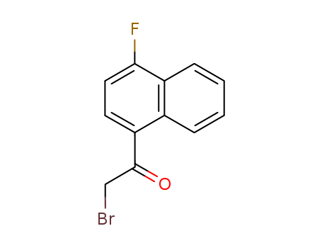 Ethanone,2-bromo-1-(4-fluoro-1-naphthalenyl)- cas  388-31-8