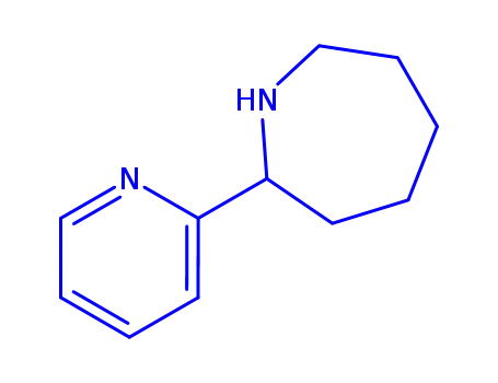 Molecular Structure of 383128-97-0 (2-PYRIDIN-2-YL-AZEPANE)