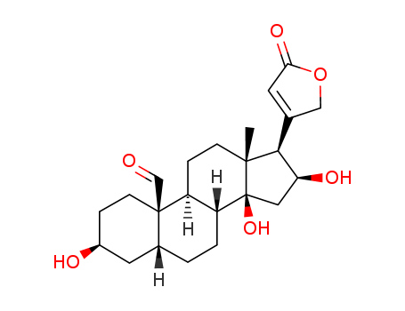 19-Oxo-3β,14,16β-trihydroxy-5β-card-20(22)-enolide