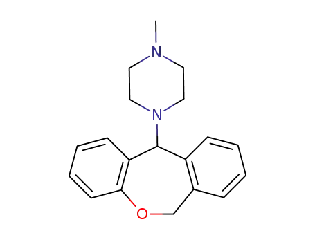 Piperazine,1-(6,11-dihydrodibenz[b,e]oxepin-11-yl)-4-methyl- (8CI,9CI)