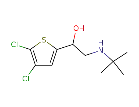 2-(tert-butylamino)-1-(4,5-dichlorothiophen-2-yl)ethanol
