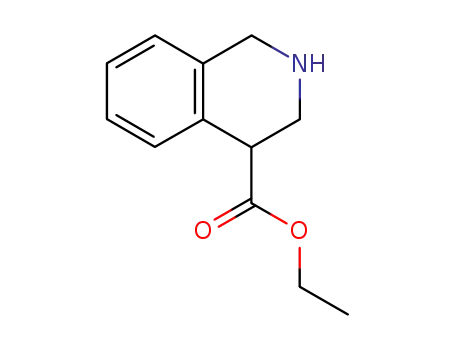 Molecular Structure of 46389-19-9 (ETHYL 1,2,3,4-TETRAHYDROISOQUINOLINE-4-CARBOXYLATE)