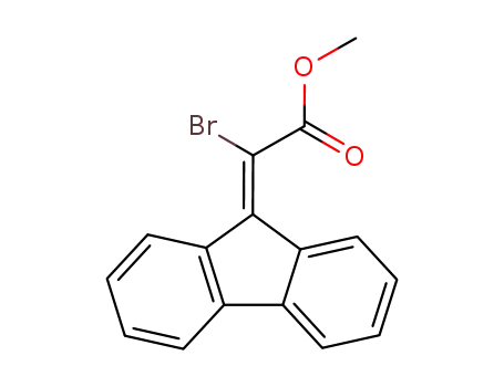 Fluorenyliden-bromessigsaeure-methylester