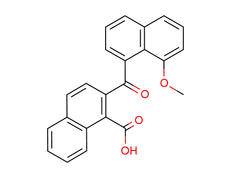2-(8-methoxy-1-naphthoyl)-1-naphthoic acid