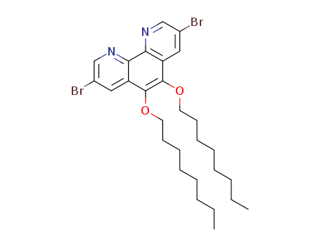 473255-19-5,1,10-Phenanthroline, 3,8-dibromo-5,6-bis(octyloxy)-,