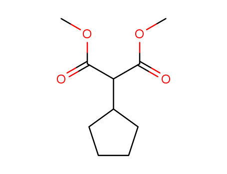 Molecular Structure of 82491-60-9 (Dimethyl cyclopentylmalonate)