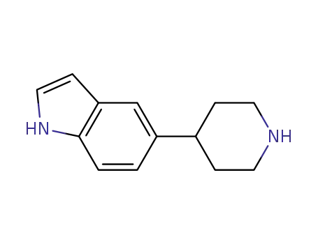 Molecular Structure of 383861-22-1 (4-(5'-INDOLE)PIPERIDINE)