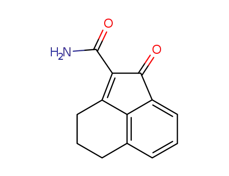 Molecular Structure of 4708-92-3 (2-oxo-2,6,7,8-tetrahydroacenaphthylene-1-carboxamide)