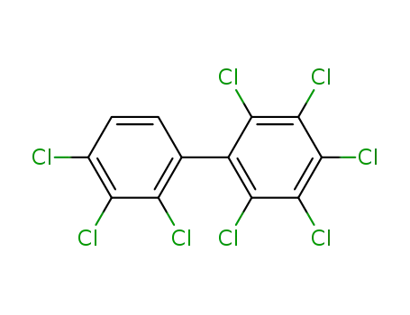 Molecular Structure of 52663-78-2 (2,2',3,3',4,4',5,6-OCTACHLOROBIPHENYL)