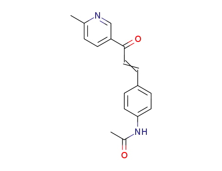 5-(p-Acetamidocinnamoyl)-2-methylpyridine
