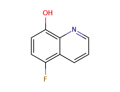 Molecular Structure of 387-97-3 (5-FLUORO-8-HYDROXYQUINOLINE)