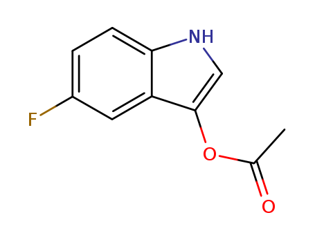 1H-Indol-3-ol,5-fluoro-, 3-acetate