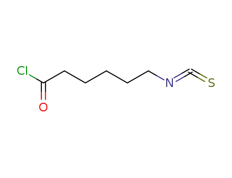 Molecular Structure of 39243-52-2 (6-isothiocyanatohexanoyl chloride)