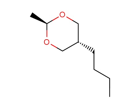 1,3-Dioxane,5-butyl-2-methyl-, trans-