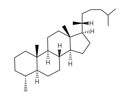 Molecular Structure of 474-41-9 (4ALPHA-METHYL-5ALPHA(H),14ALPHA(H),17ALPHA(H)-CHOLESTANE)