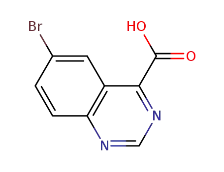 Molecular Structure of 769916-07-6 (6-bromoquinazoline-4-carboxylic acid)