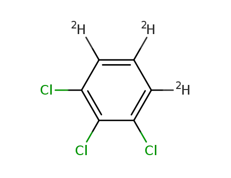 Molecular Structure of 3907-98-0 (1,2,3-TRICHLOROBENZENE (D3))