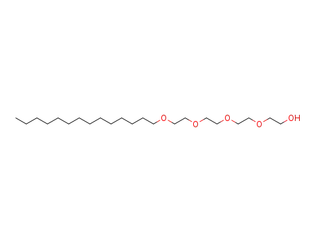 Molecular Structure of 39034-24-7 (TETRAETHYLENE GLYCOL MONOTETRADECYL ETHER)
