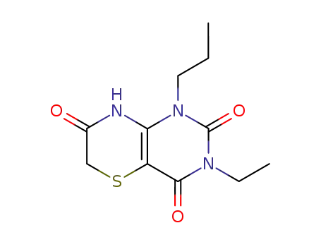 3-ethyl-1-propyl-1H-pyrimido[5,4-b][1,4]thiazine-2,4,7(3H,6H,8H)-trione