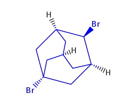 Molecular Structure of 39646-72-5 (1,4-Dibromoadamantane)