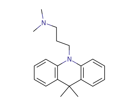 Molecular Structure of 4757-55-5 (Dimetacrine)