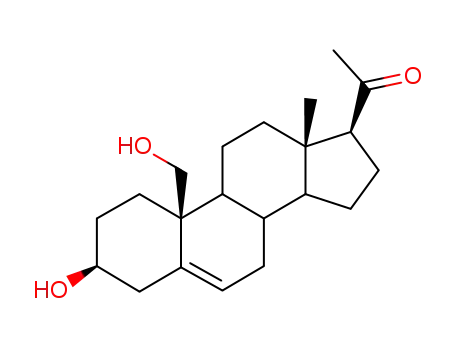 Molecular Structure of 4777-62-2 (19-HYDROXYPREGNENOLONE)