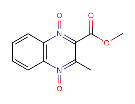 2-Quinoxalinecarboxylicacid, 3-methyl-, methyl ester, 1,4-dioxide cas  40016-70-4