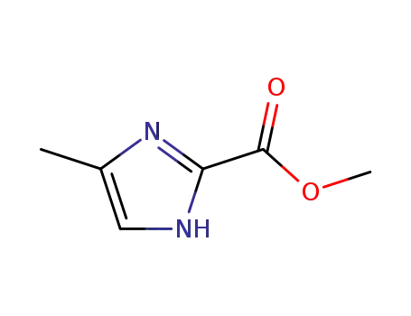 Molecular Structure of 40253-45-0 (1H-Imidazole-2-carboxylicacid,4-methyl-,methylester(9CI))