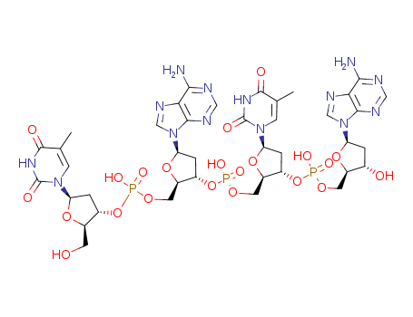 deoxy-(thymidylyl-adenylyl-thymidylyl-adenylic acid)