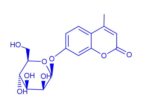 Molecular Structure of 67909-30-2 (4-Methylumbelliferyl beta-D-mannopyranoside)