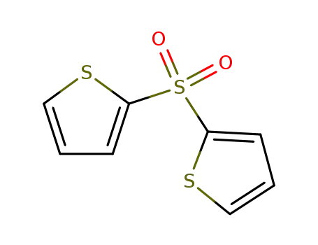 Molecular Structure of 3989-00-2 (2-(2-THIENYLSULFONYL)THIOPHENE)