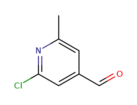 Molecular Structure of 479613-16-6 (2-CHLORO-6-METHYLPYRIDINE-4-CARBOXALDEHYDE)