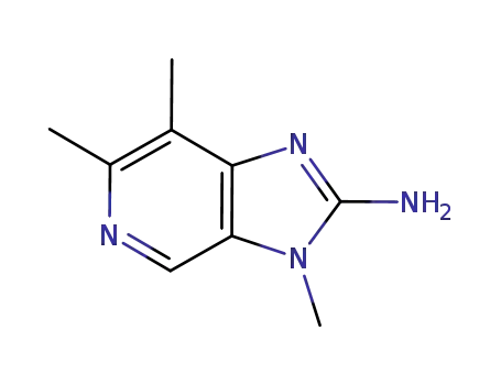 Molecular Structure of 401560-74-5 (2-AMINO-3,6,7-TRIMETHYLIMIDAZO(4,5-C)PYRIDINE)