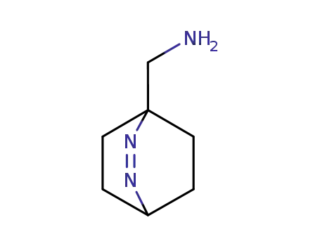 Molecular Structure of 396715-58-5 (2,3-Diazabicyclo[2.2.2]oct-2-ene-1-methanamine(9CI))