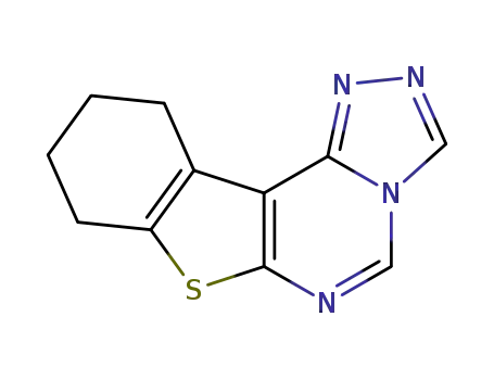 8,9,10,11-tetrahydro[1]benzothieno[3,2-e][1,2,4]triazolo[4,3-c]pyrimidine