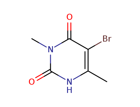 2,4(1H,3H)-Pyrimidinedione,5-bromo-3,6-dimethyl-