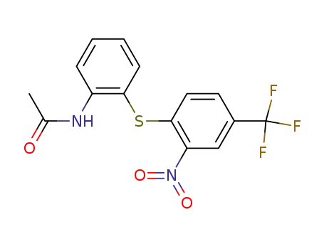 acetic acid-[2-(2-nitro-4-trifluoromethyl-phenylsulfanyl)-anilide]