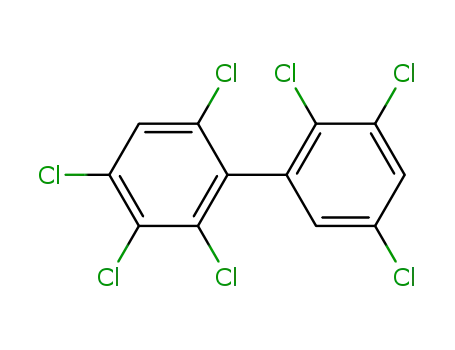 Molecular Structure of 40186-70-7 (2,2',3,3',4,5',6-heptachlorobiphenyl)
