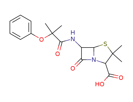 Molecular Structure of 4780-24-9 (Isopropicillin)