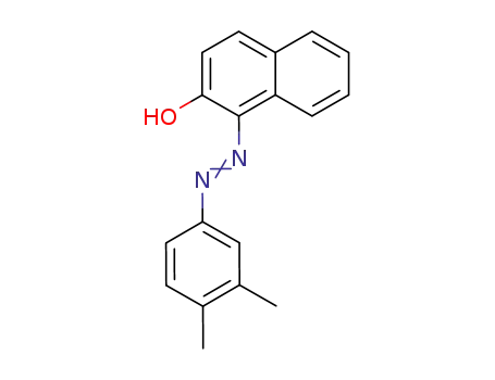 Molecular Structure of 39781-21-0 (1-(3,4-dimethylphenyl)azonaphthalen-2-ol)
