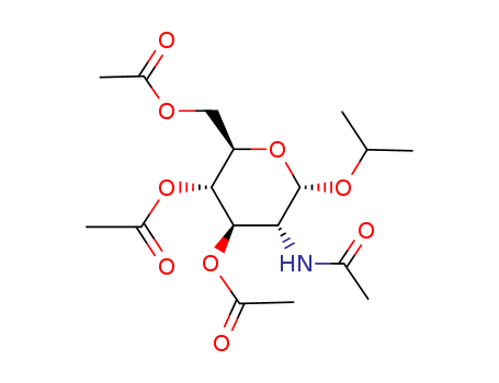 40592-88-9,Isopropyl 2-(acetylamino)-2-deoxy á-D-glucopyranoside 3,4,6-triacetate,