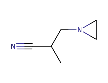3-(1-Aziridinyl)-2-methylpropanenitrile