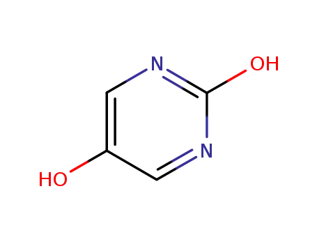 Molecular Structure of 4874-29-7 (2(1H)-Pyrimidinone, 5-hydroxy- (9CI))