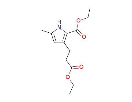 3-(2-ETHOXYCARBONYL-ETHYL)-5-METHYL-1H-PYRROLE-2-CARBOXYLIC ACID ETHYL ESTER