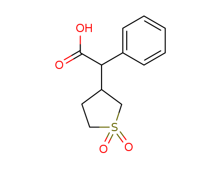 3-Thiopheneacetic acid,tetrahydro-a-phenyl-, 1,1-dioxide