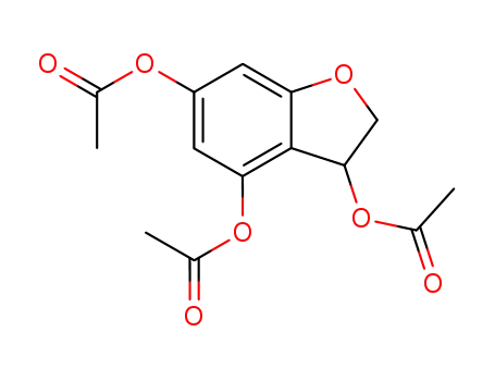 3,4,6-triacetoxy-2,3-dihydro-benzofuran