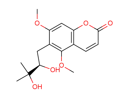 Molecular Structure of 483-90-9 (toddalolactone)